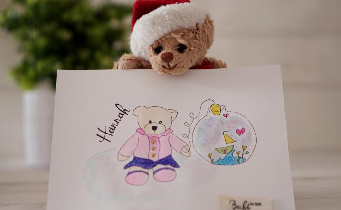 Hannah - Bear Drawing