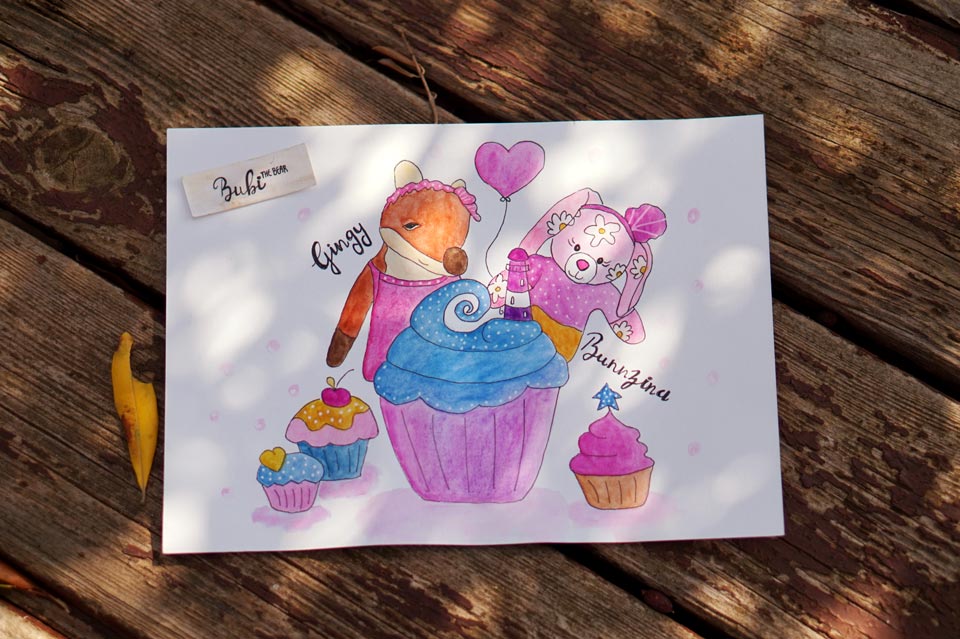 Cupcakes Illustration